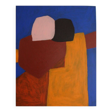 Viens plus près, peinture originale sur toile
