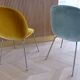 Set of 8 "Beetle Dining Chairs" by GUBI designed by GamFratesi