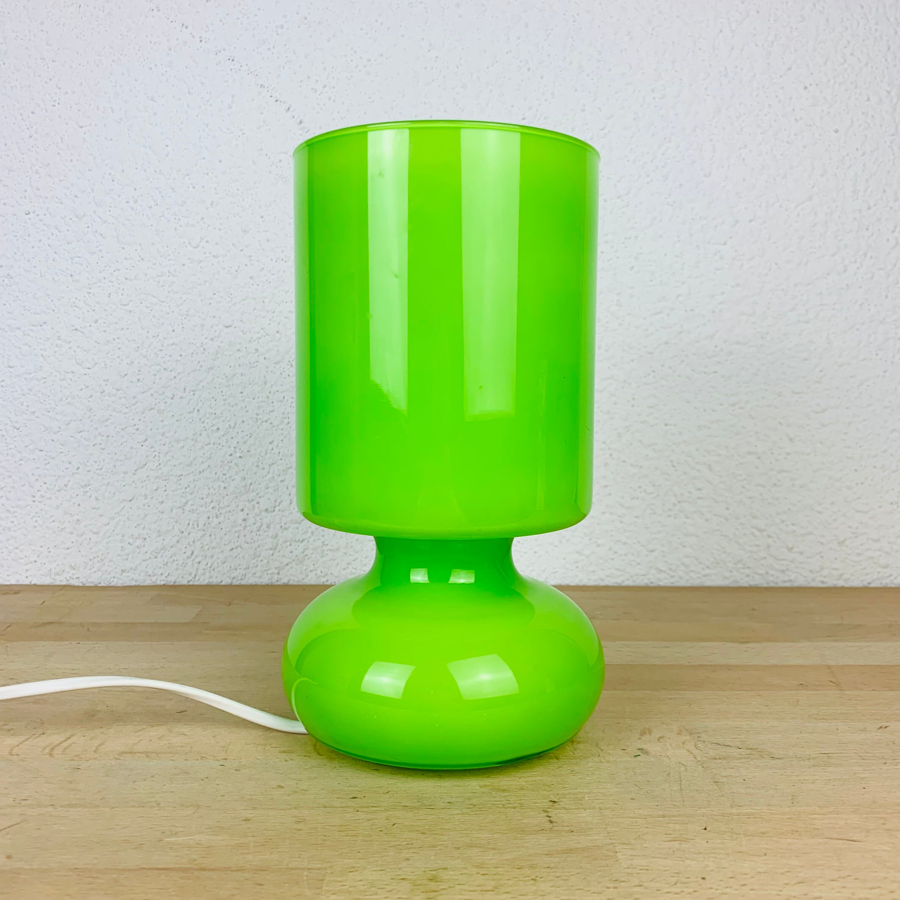 Lamp Lykta Ikea vintage green glass