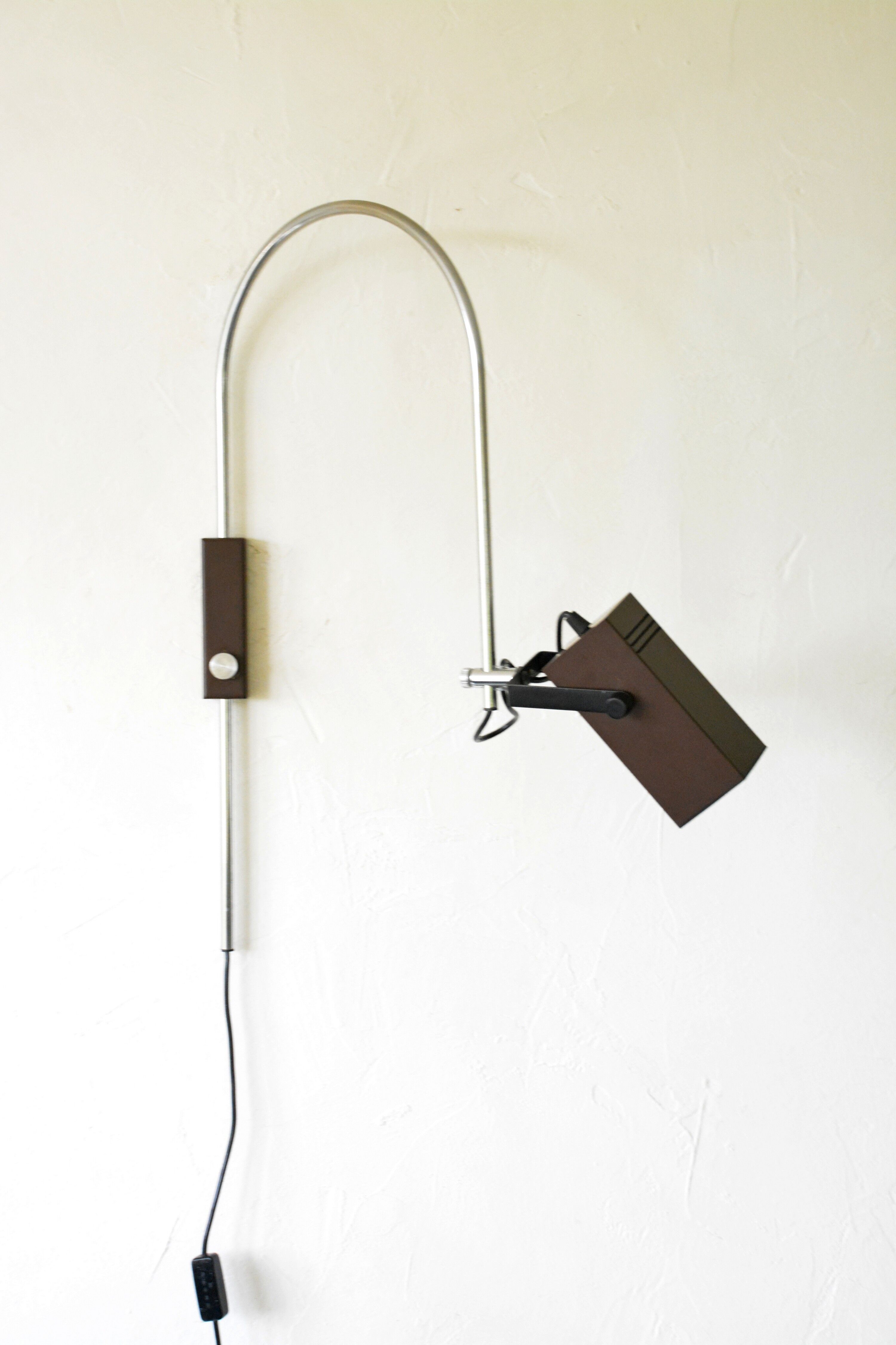 Philips wall arc lamp, 60s