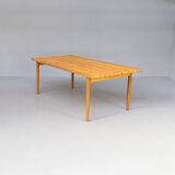 Niels Otto Moller Oak dining table for J.L. Møllers Møbelfabrik