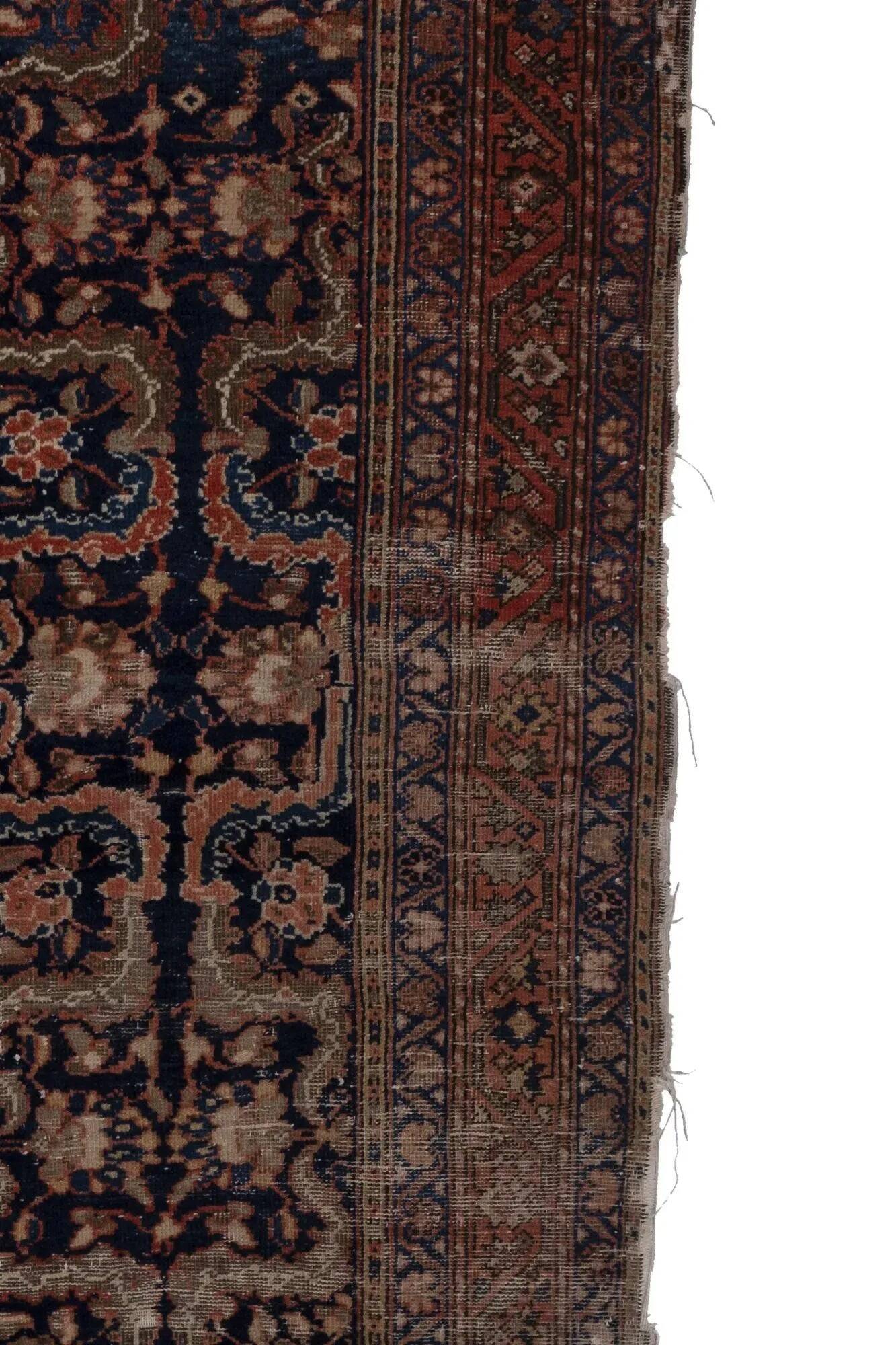 Vintage Turkish rug handmade 126x196 cm