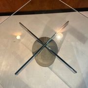 Large Paracarro table, design by G. Offredi for Saporiti 🇮🇹 no