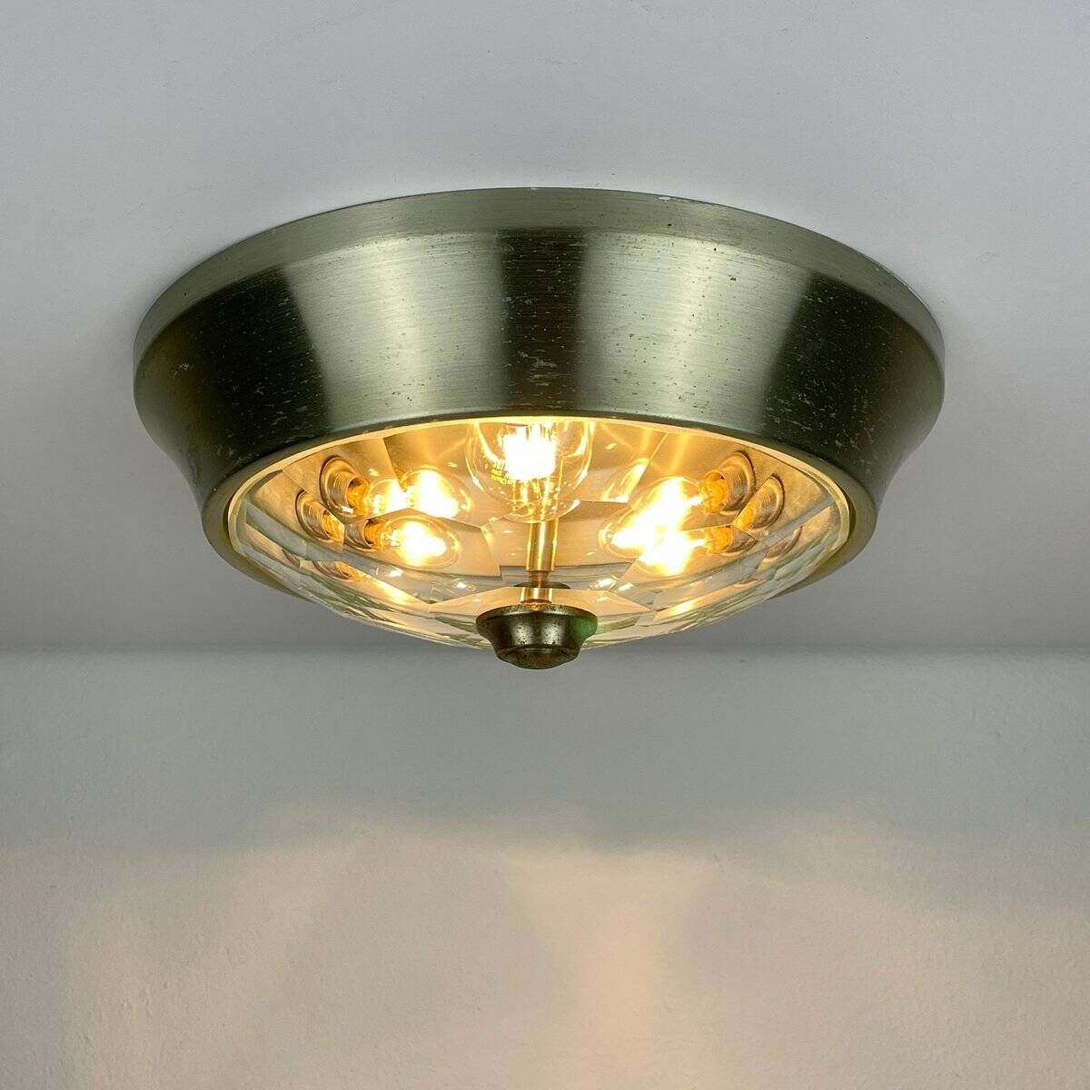 Vintage Italian ceiling lamp by Pia Guidetti Crippa for Lumi, 1960s.