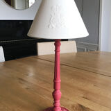 Red lamp base