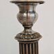 Pair of antique silver candlesticks Diana Silver Vienna 19th century