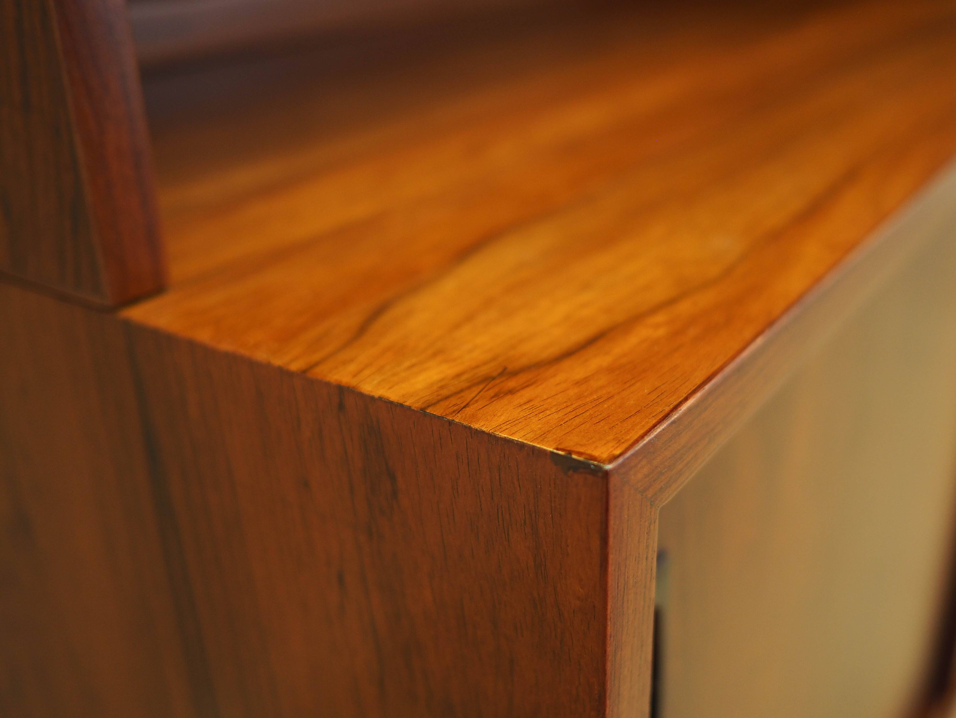 Rosewood bookcase, Danish design, 1970s, manufactured by Hundevad