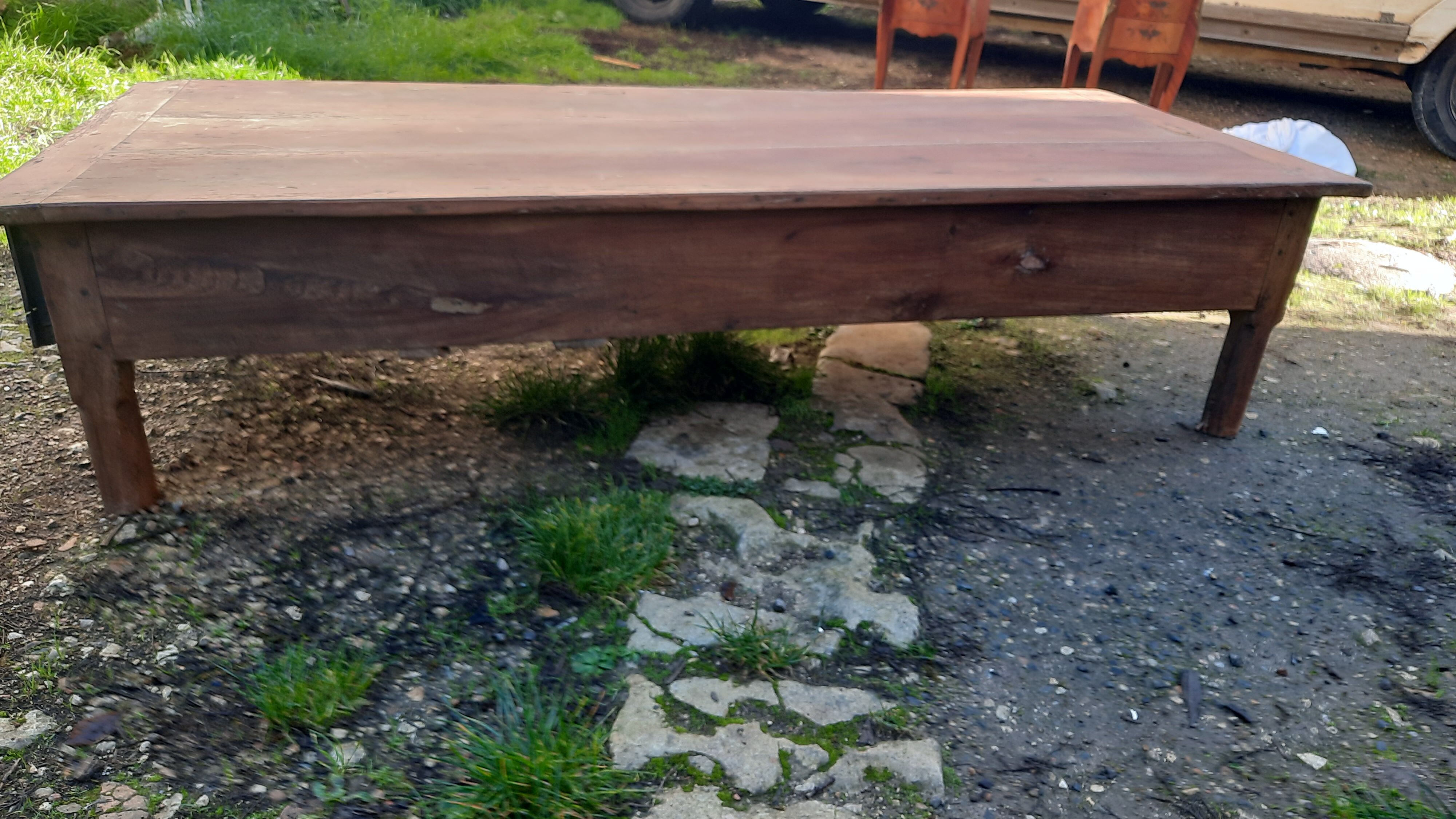 Coffee farmhouse table