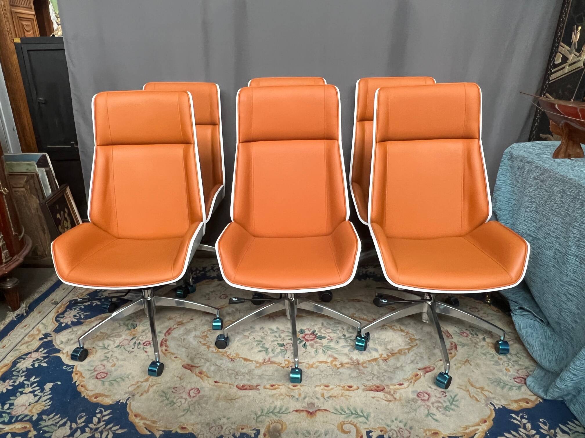 Set of designer chairs
