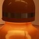 1970s ceiling lamp in yellow, Space Age