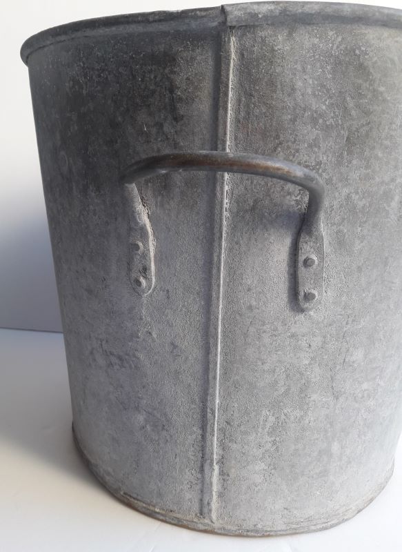 laundry machine H33cm in zinc garden