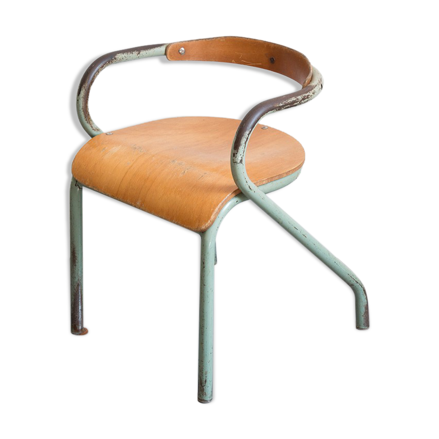 Vintage children's chair by Jacques Hitier