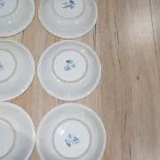 Lot 9 Deep Plates Porcelain Japan ARA S 933 Parrot & F Decor
