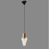 Hanging lamp by Helena Tynell for Glashütte Limburg, 1960's