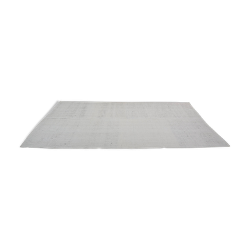 White Handwoven Vintage  Kilim Rug sku 3080