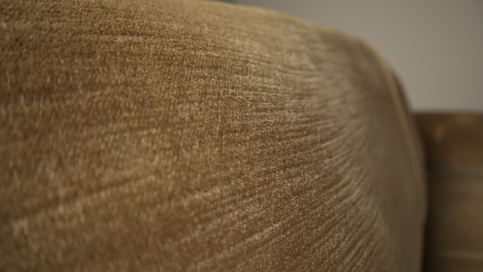Art Deco three-seat sofa in original velvet, Belgium circa 1930