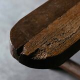 Rustic primitive benches, france, 19th century