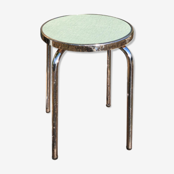 Tabouret en formica rond