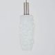 Vintage hanging lamp in glass with organic shape, 1960s