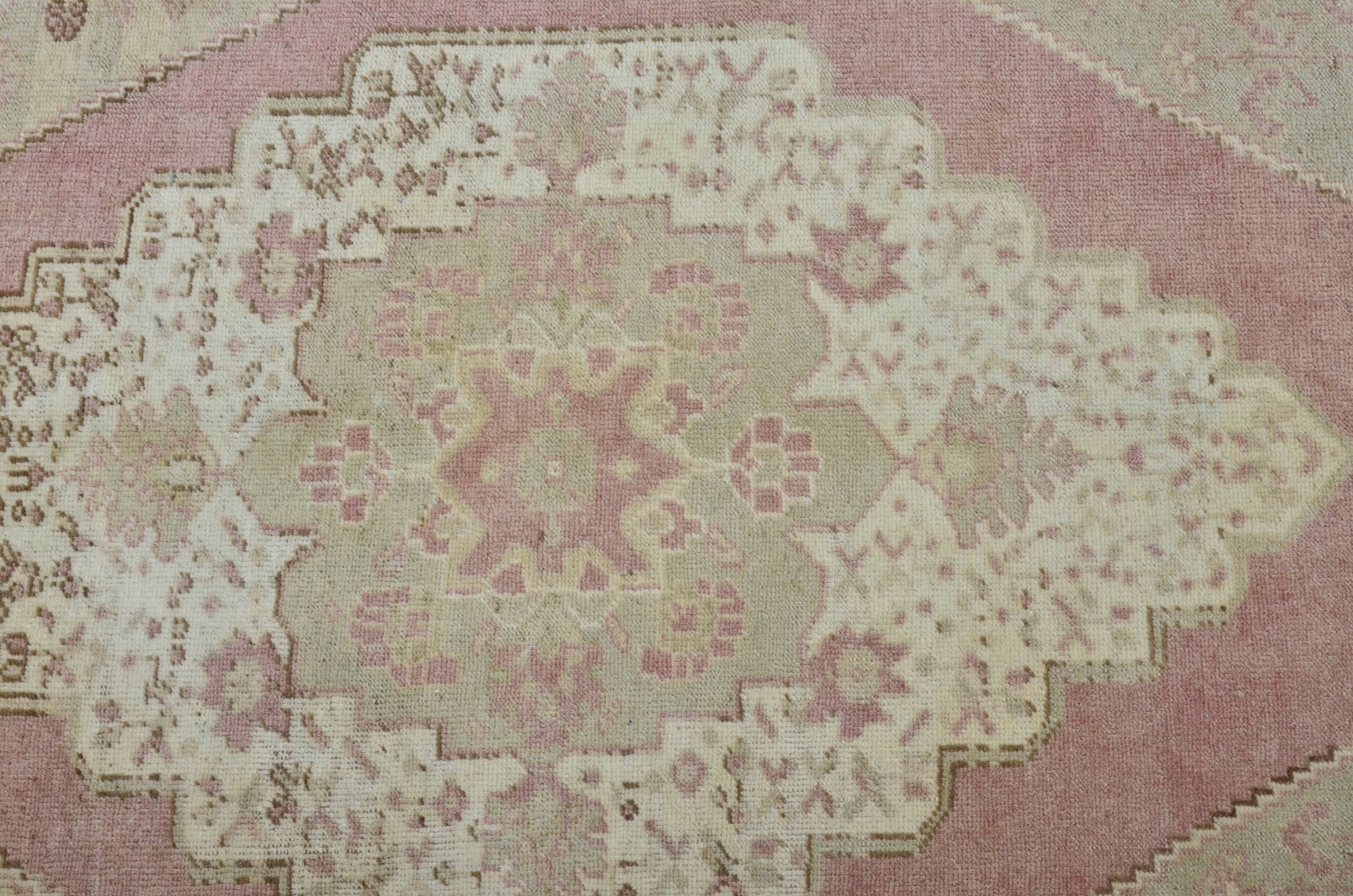 Hand-knotted Oushak decorative rug, ref. 3415