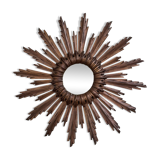 Wooden witch sun mirror 1950