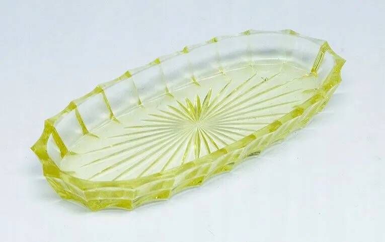 G7y lemon tray for glasses art deco