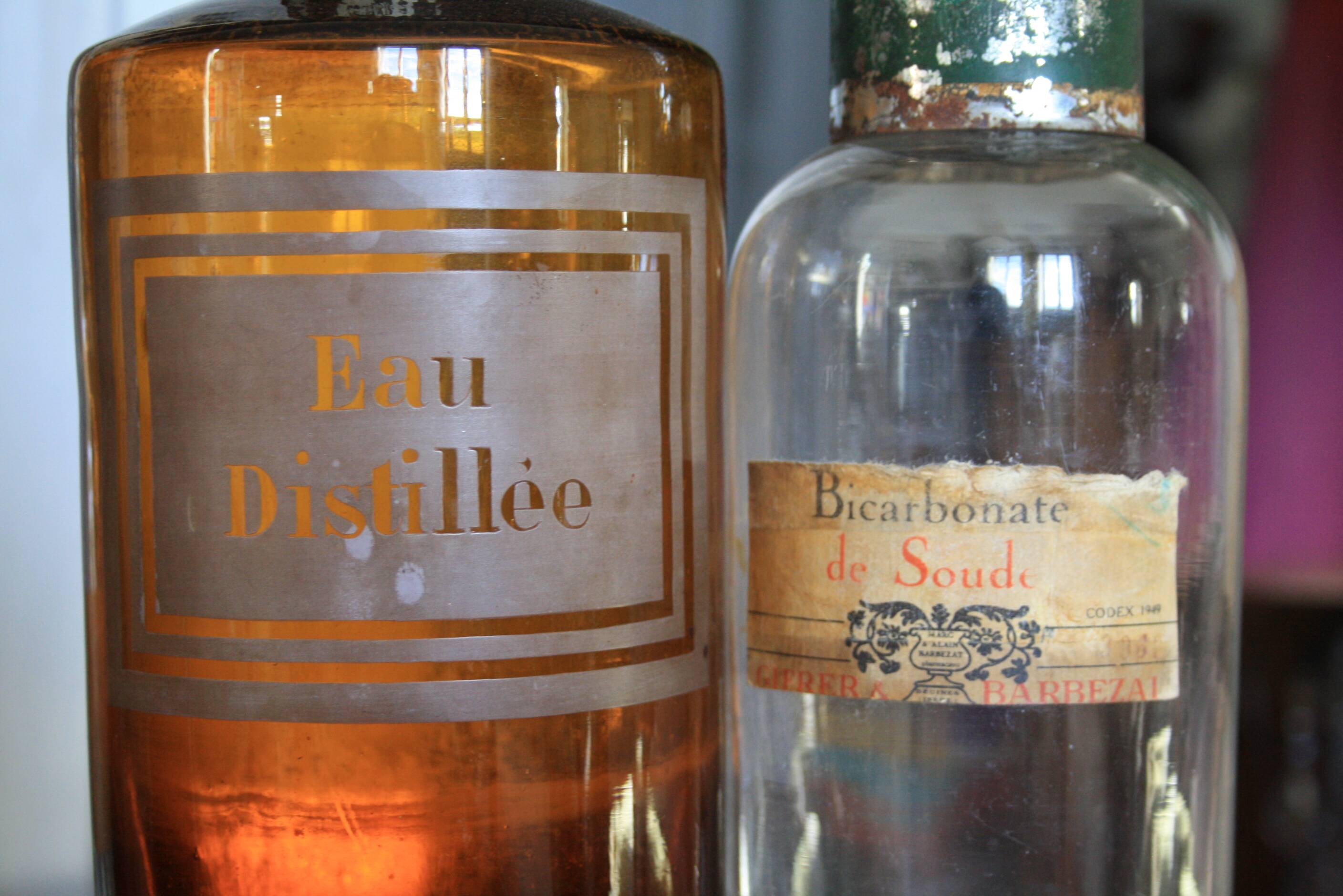 Lot of medicine bottles
