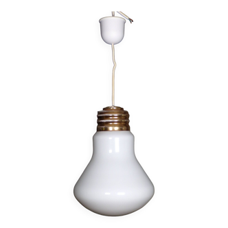 Suspension vintage en forme d'ampoule