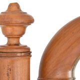 Bamboo-style psyché mirror in the Napoleon III style.