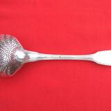 Cuillère à sucre saupoudreuse argent massif poinçon au coq, début XIX ème siècle
