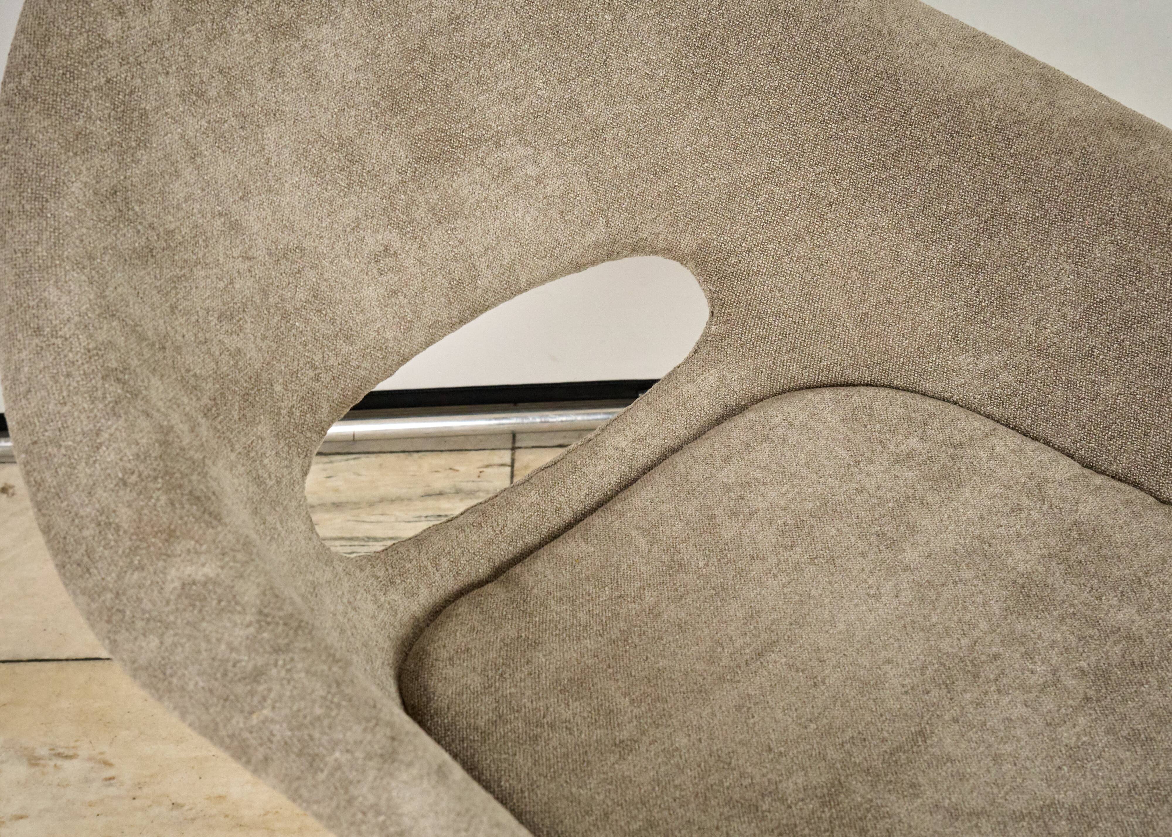 Shell Lounge Chair by Miroslav Navratil, 1960s, Czechoslovakia