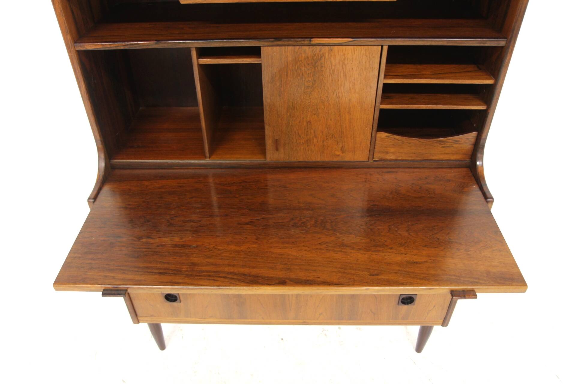 Secrétaire scandinave en palissandre, Albert Hansen Møbelfabrik, Danemark, 1960