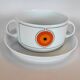 Thomas (Rosenthal) Eclipse Soup Bowl with Saucer Set of 2