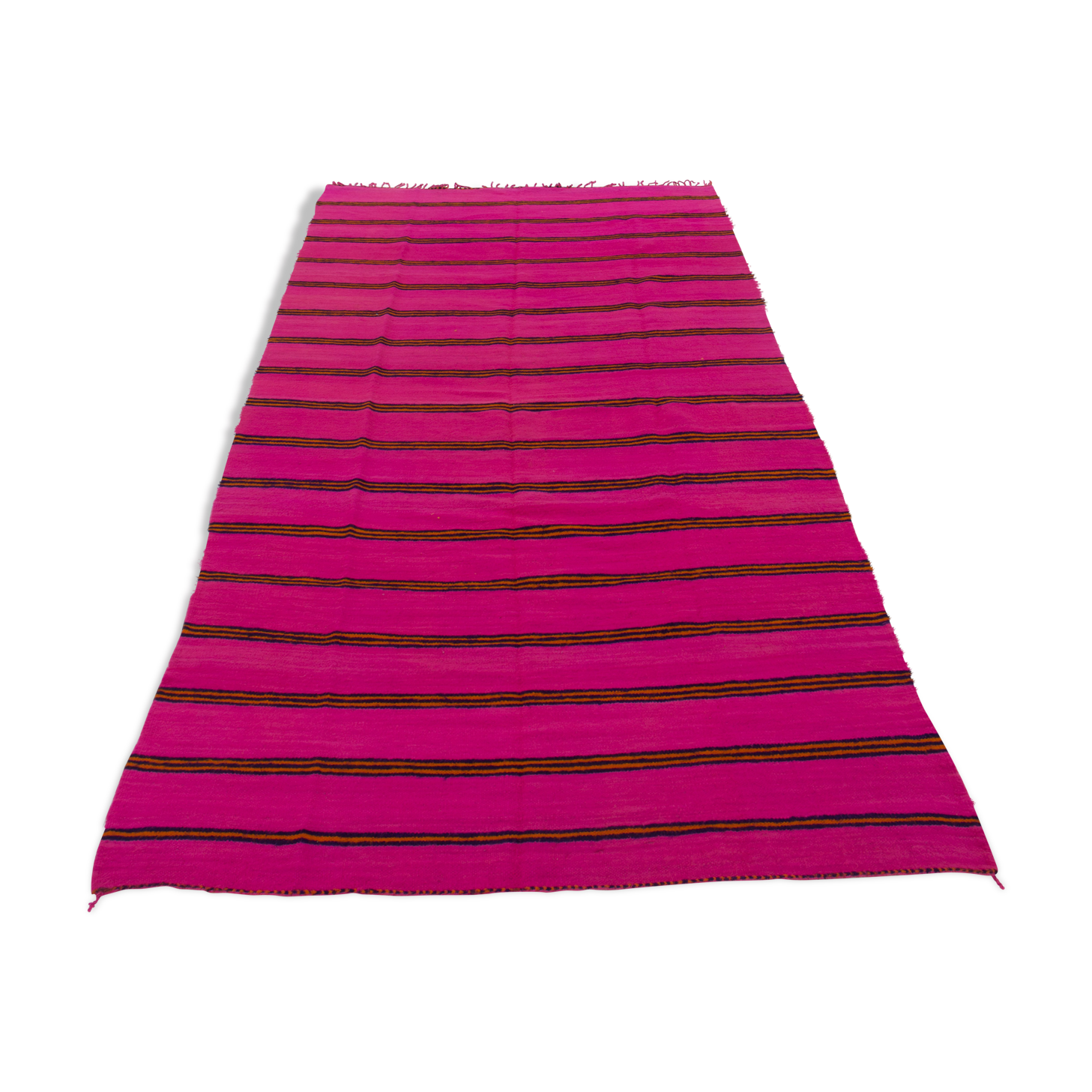 Shama shine, large pink breathable blanket rug 210 x 420 cm