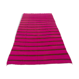 Shama shine, large pink breathable blanket rug 210 x 420 cm