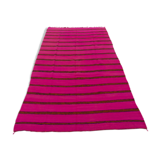 Shama shine, large pink breathable blanket rug 210 x 420 cm