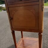 Pink marble bedside table