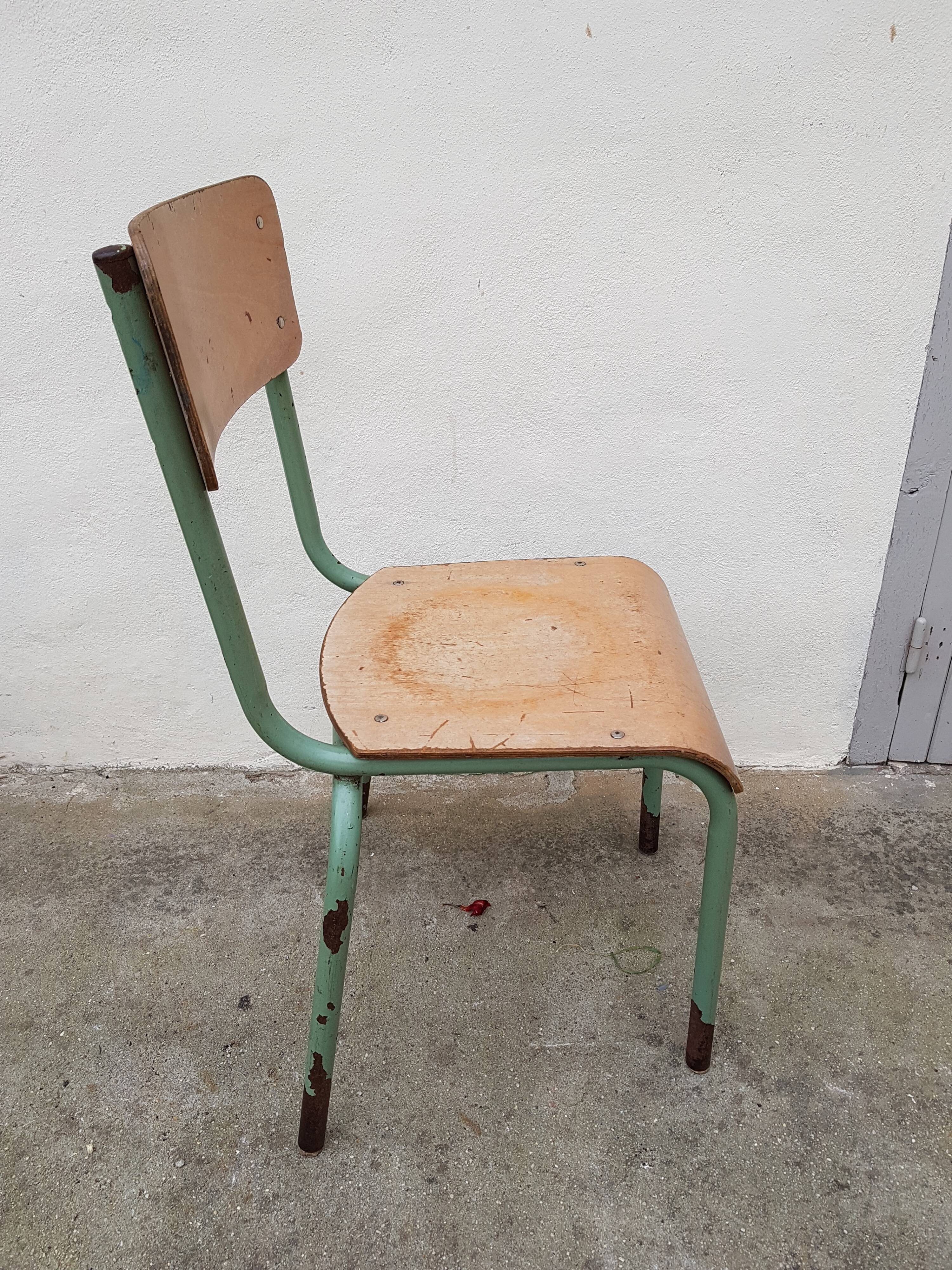 Old adult school Mullca chair