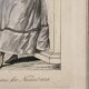 Gravure de mode, les Parisiennes , datée 1828