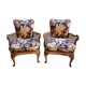 Duo de fauteuils anglais style Chippendale