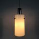 Opal glass hanging lamp from Limburg 1970