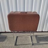 Brown vintage suitcase