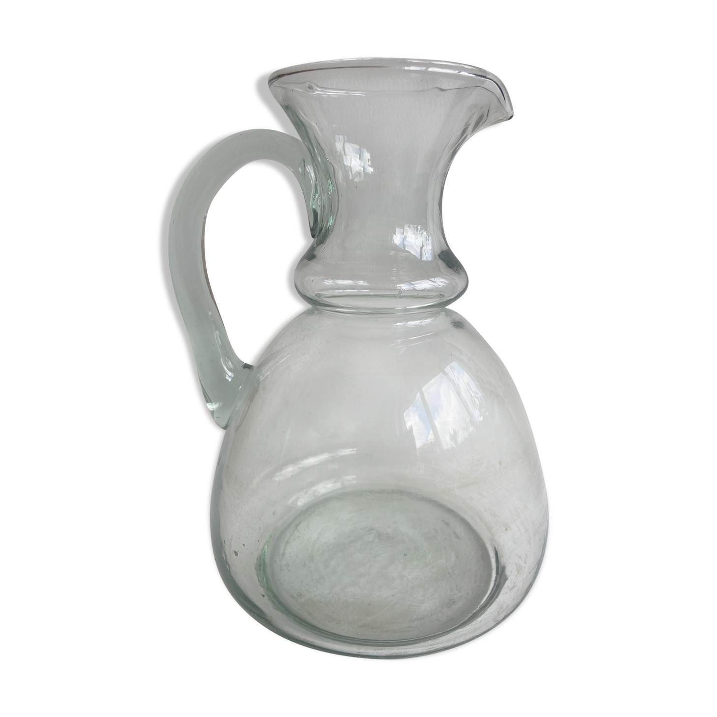 Glass pitcher