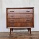 Commode vintage pieds compas