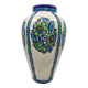 Charles Catteau vase, Kéramis Boch in tall ceramic Belgium Art Deco 1925