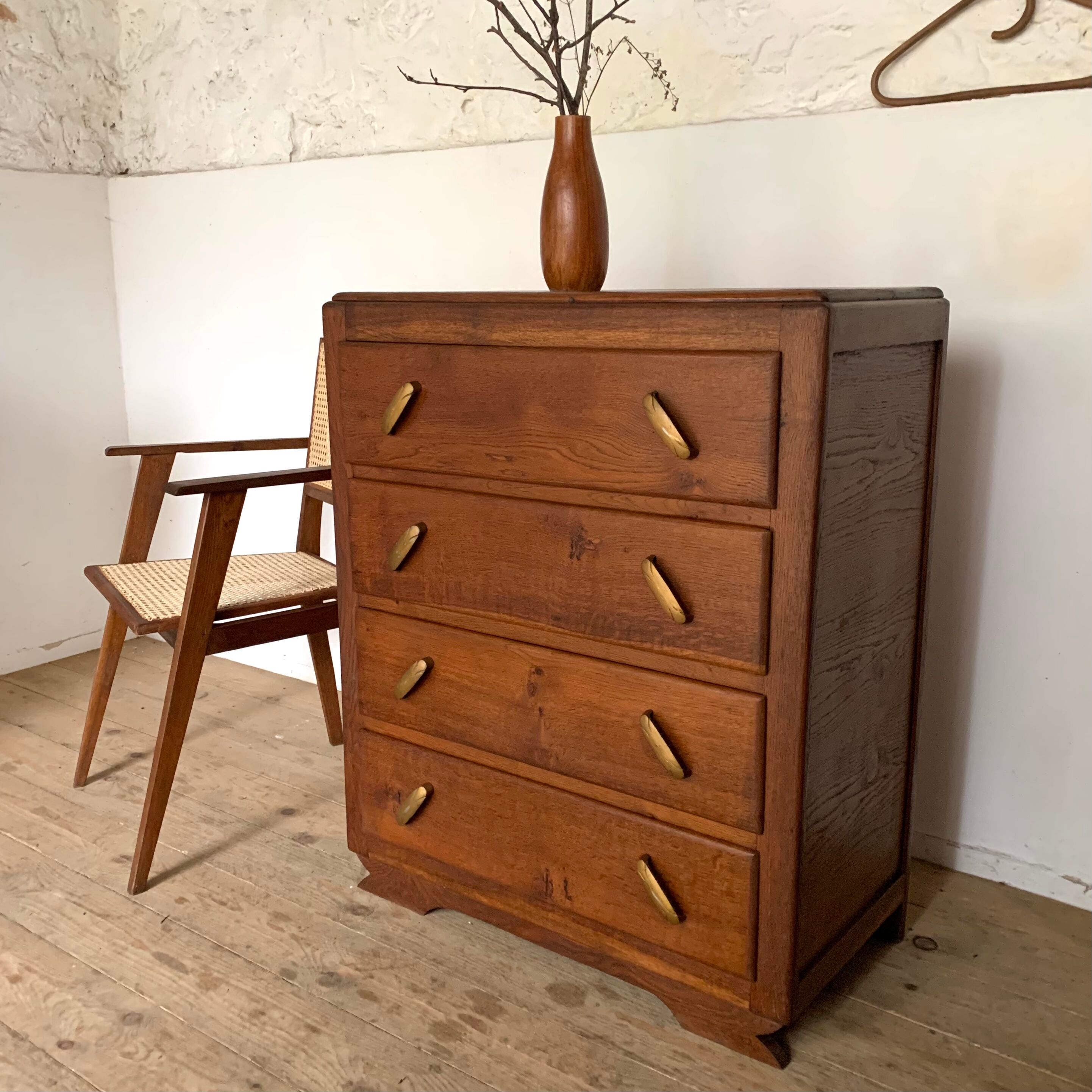 Commode vintage en chêne