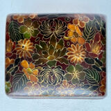 Cloisonned enamel box