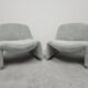 Paire de chaises Alky par Giancarlo Piretti pour Artifort