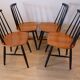 Lot de 4 chaises Fanett design Ilmari Tapiovaara