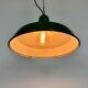 Industrial Green Enamel Factory Lamp from Benjamin, 1960s